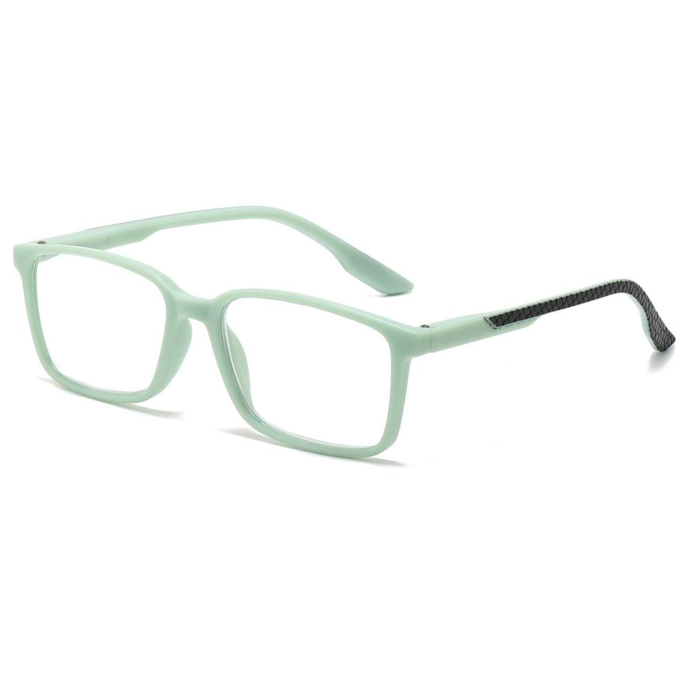 Ultra-light anti-blue colorful reading glasses European portable beauty trendy women's personalized fashion glasses frame elderly reading glasses