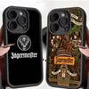 Горячий чехол для телефона J-Jagermeisters для IPhone 17 16 15 14 13 12 11 Pro Max 16E Plus INS Мягкий чехол