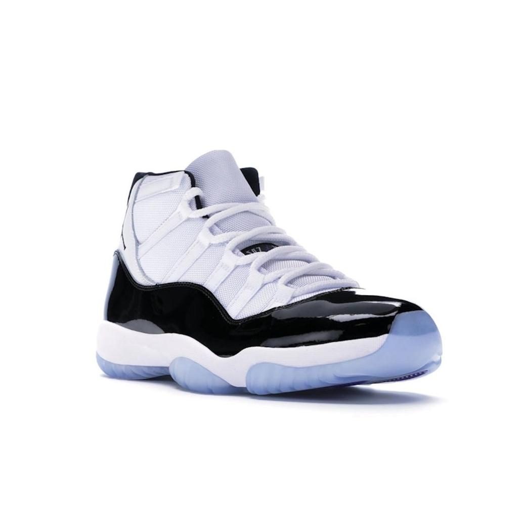 Кроссовки унисекс Air Jordan 11 Retro Concord 2018 White Black-Dark-Concord 378037-100