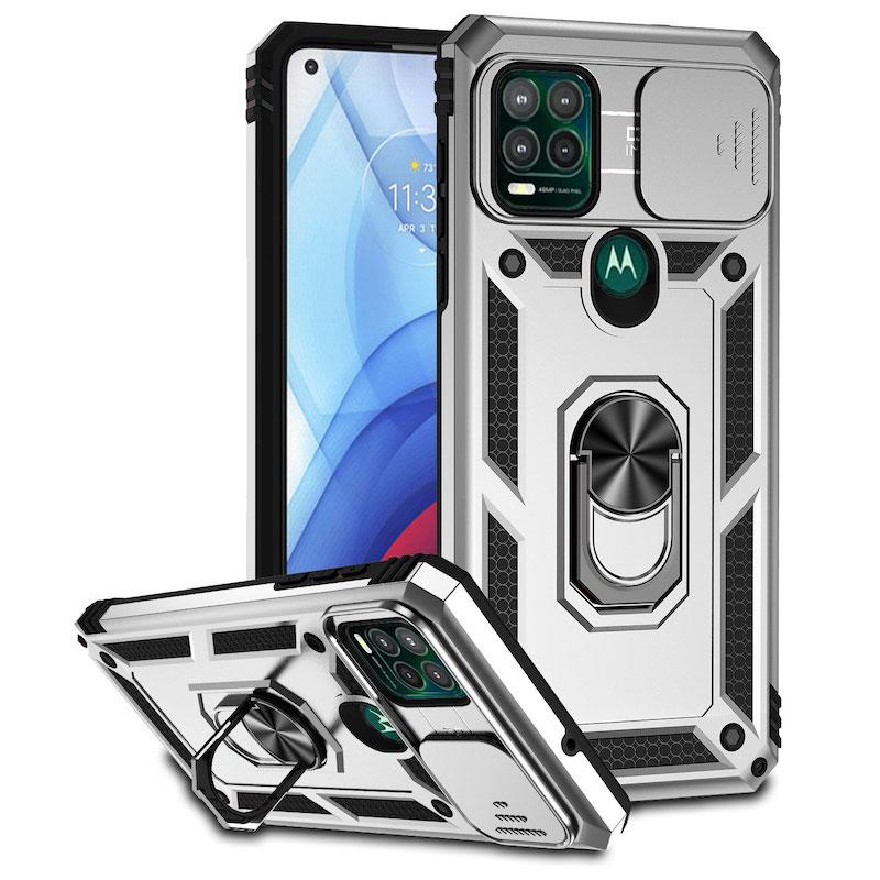 QWДля Motorola Moto G PURE G Power STYLUS Fusion чехол Роскошный автомобильный магнитный чехол для телефона с кольцом для Moto PLAYСиликоновый задний чехол