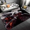 Angel demon fiery backgroundcarpet Yoga living room room decor children's crawling mat doormat area rug games floor mat