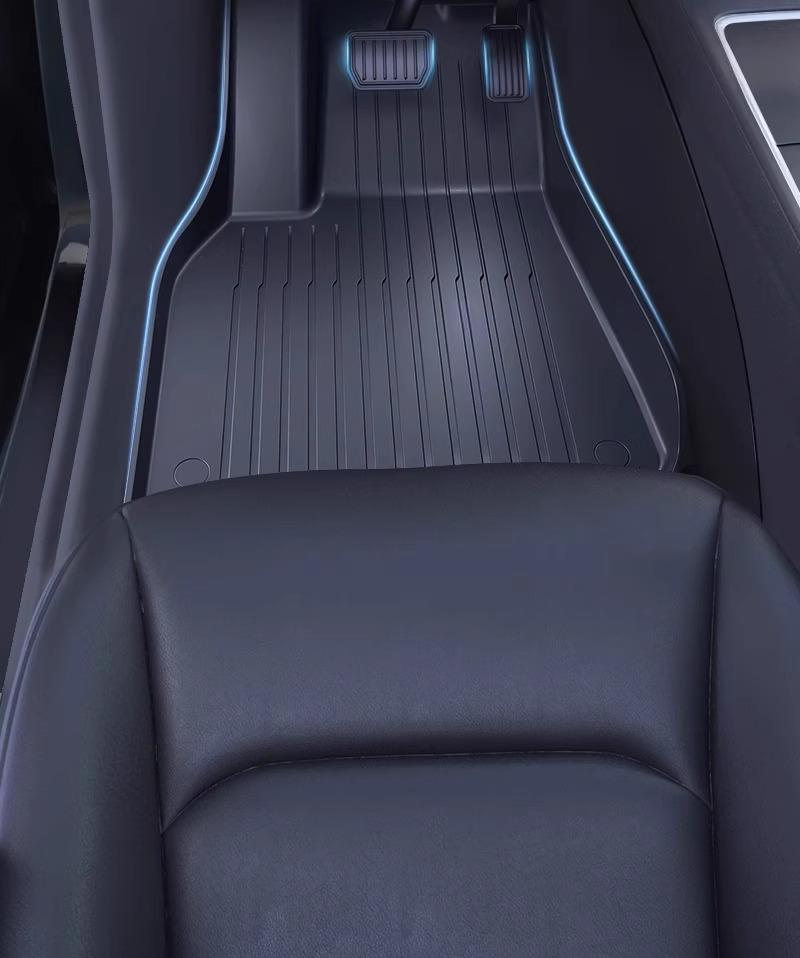 Коврик для ног Tesla Model Y/3 с правым рулем для Гонконга - Передний и задний багажник