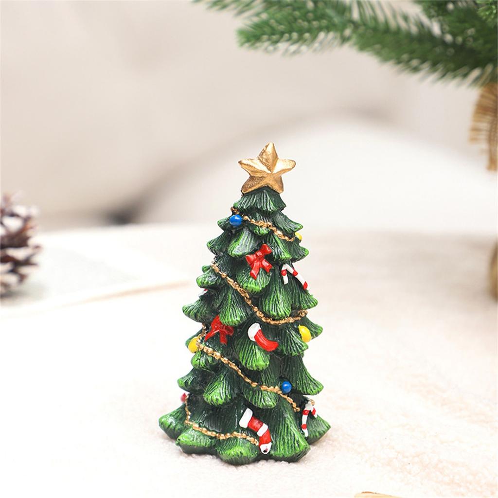 Desktop Christmas Tree Ornaments Small PineTree For Xmas Holiday Party Home Tabletop Tree OfficeDecoration