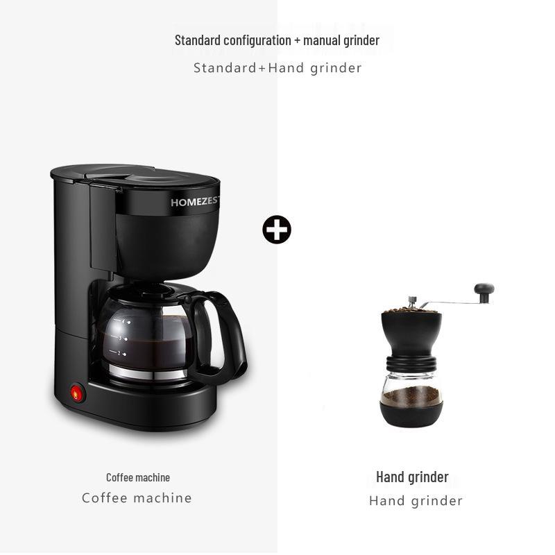 Немецкая автоматическая капельная кофеварка Homezest - Компактный кофейник в американском стиле для дома и офиса