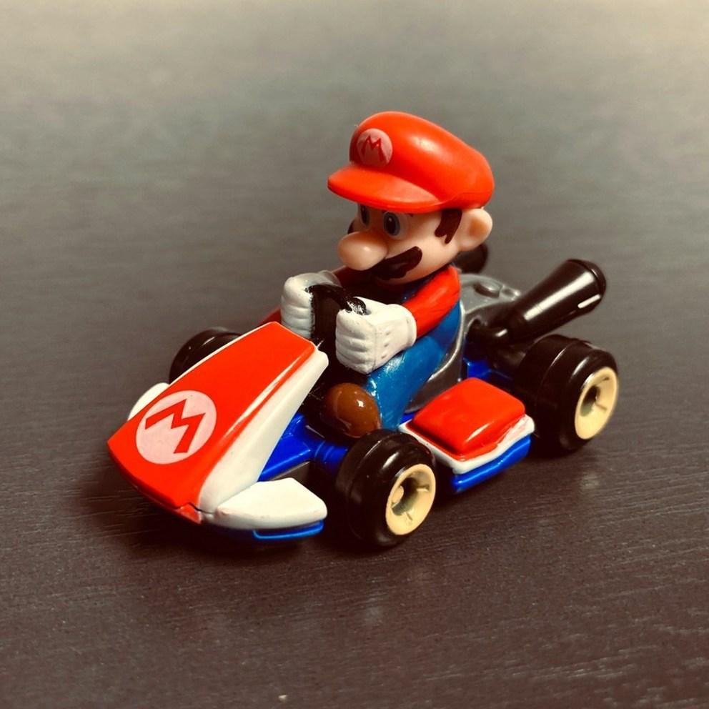 Оригинальная японская фигурка персонажа Super Mario из литого металла Tomica, 1 шт.