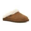 UGG Comfortable Lightweight Rubber Sole Odor Resistant Antibacterial Closed Toe Slippers Women Slippers Chestnut 1115134-CHE