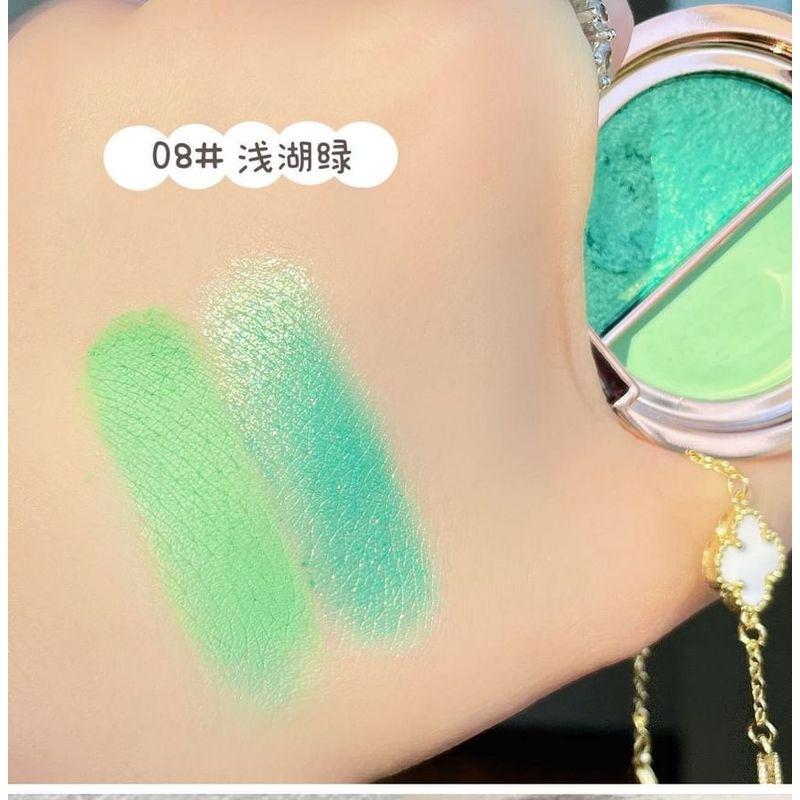 BEAUTY GLAZED - Матовые и жемчужные тени для век с двойным эффектом Charm - 10 оттенков