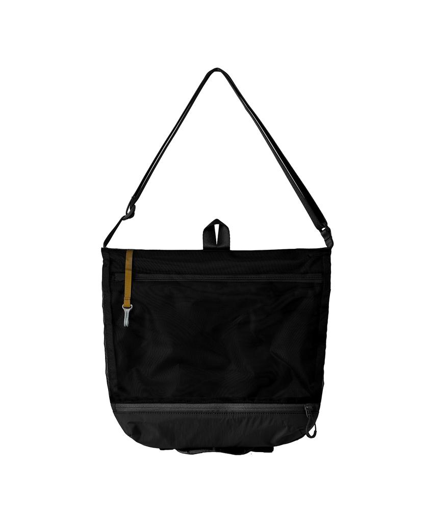 Foundpocket Маленькая черная сумка через плечо