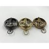 Set Of 3 Marine 2" Brass Push Open Working Sundial Compass, Brass Polish,Black Antique,Brown Antique,and White Set Of 3