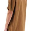 Carhartt WIP Однотонная повседневная футболка с круглым вырезом и коротким рукавом Мужские топы Хаки I029956-HZ-XX