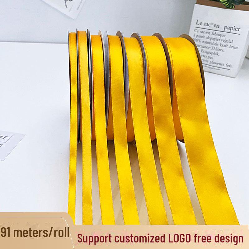 Набор золотых лент: Рулоны 4 см, 2,5 см, 6 мм для самодельных бантов и украшения подарков