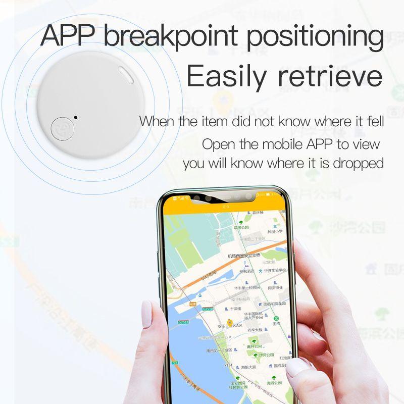 Компактный мини GPS-трекер с Bluetooth 5.0 для домашних животных, детей и вещей