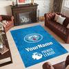 Manchester City Customize Your Name Carpet Design for Dormitory Hallway Study room Balcony Anti-slip Rug Office home decor Gift for Festivals