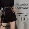Metal Skirt Belt Punk JK Leg Loop Leg Accessories Waist Chain  Nightclub
