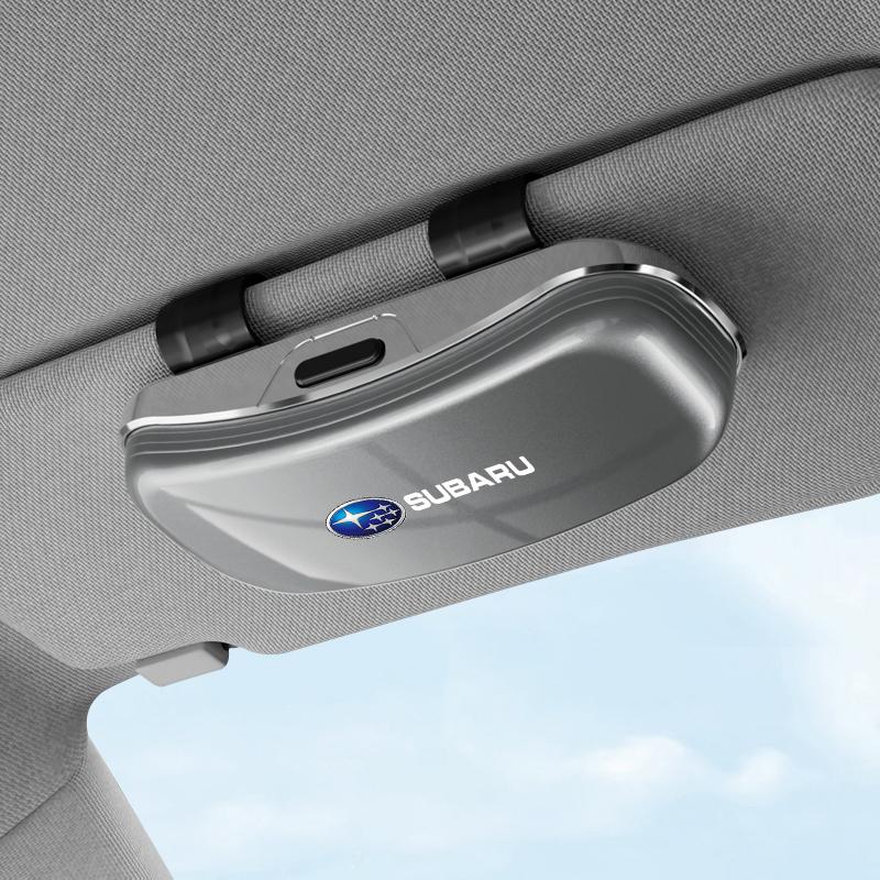 New Car Glasses Box Car Sunglasses Frame Auto Interior Accessories For Subaru Impreza WRX XV Forester BRZ Legacy STI Crosstrek VV666