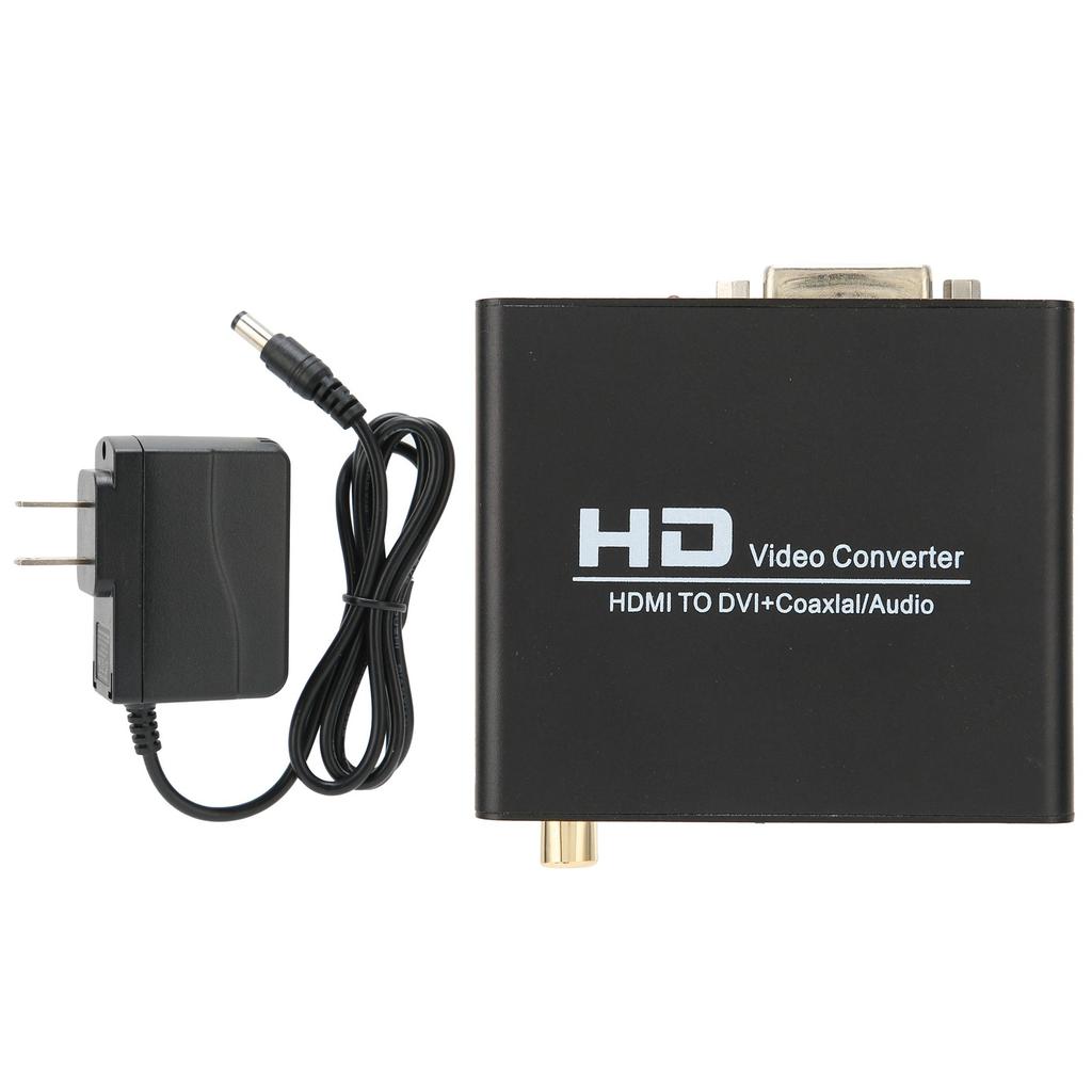 Мультимедийный интерфейс HD в DVI-преобразователь цифрового коаксиального аналогового стереовыхода