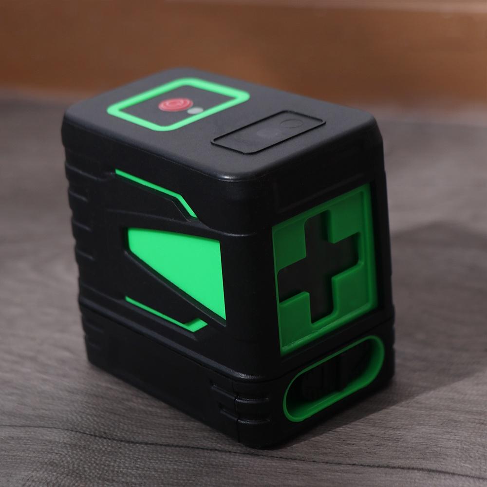 Самовыравнивающийся лазерный уровень Горизонтальный перекрестный лазер Мощный свет Строительный инструмент