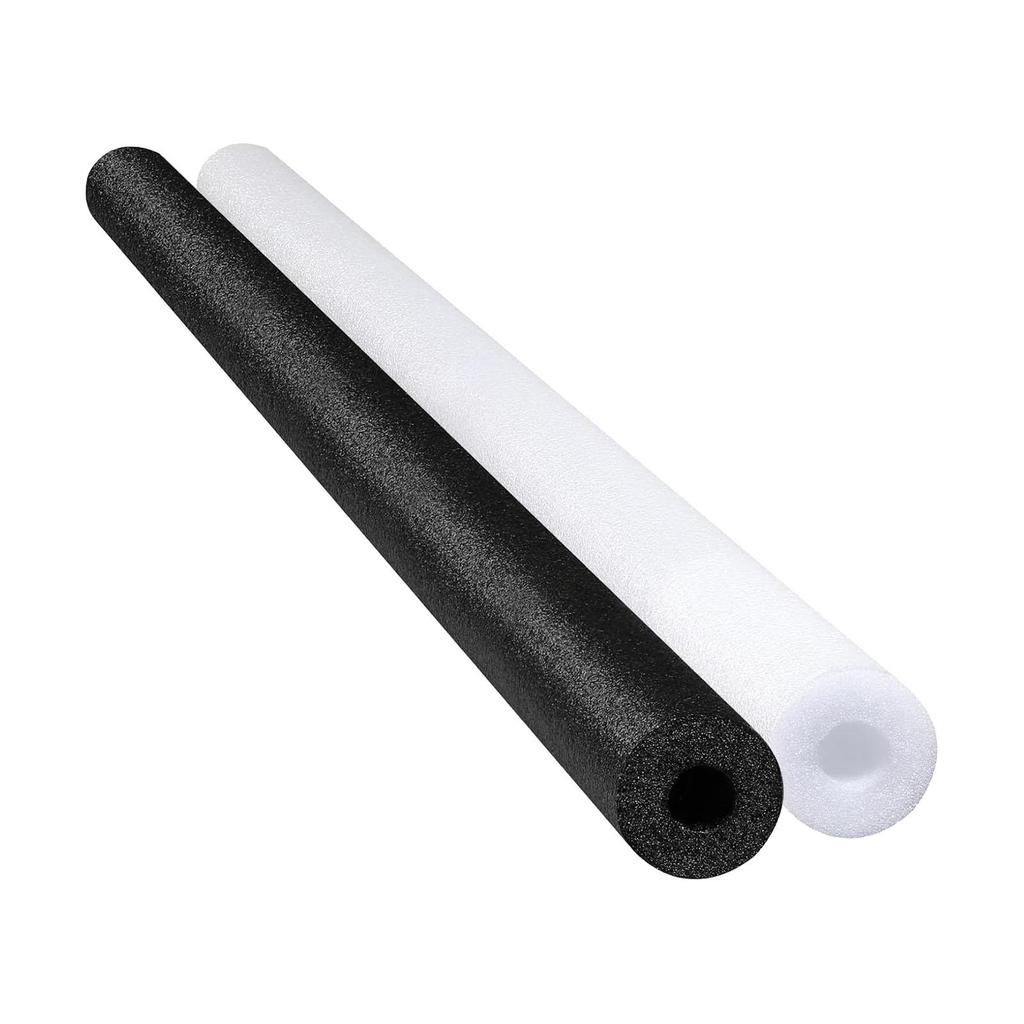 2x Foam Pool Noodles 150 cm Learning Aid Hollow Core Swim Tubes for Crafts DIY Projects