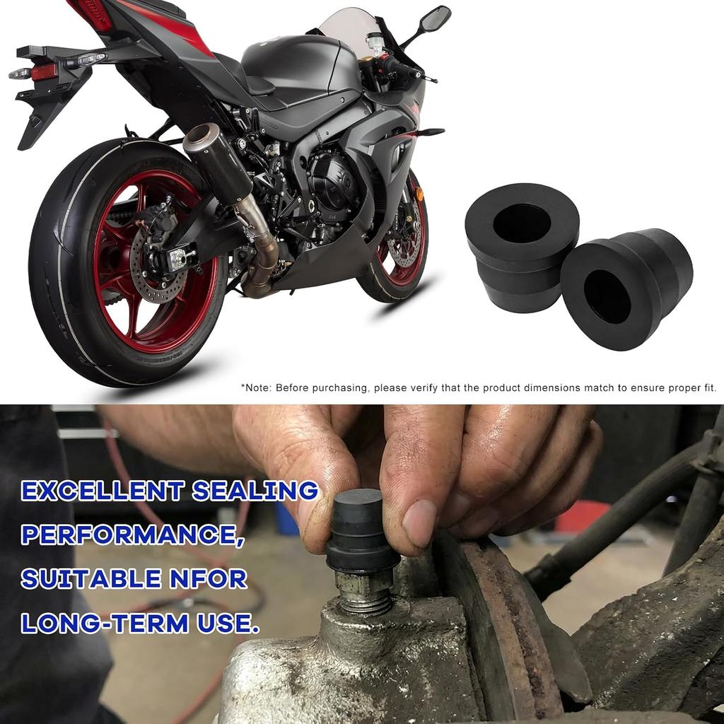 18 PCS Car Brake Bleeder Screw Caps, Waterproof Auto Brakes Caliper Dust Stem Covers Replacement, Universal Rubber Brake Bleeder Caliper Nipple Cap