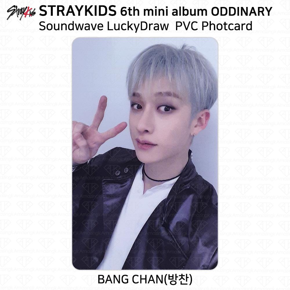 Stray Kids Шестой мини-альбом Oddinary SoundWave Lucky Draw Фотокарточка Polaroid KPOP
