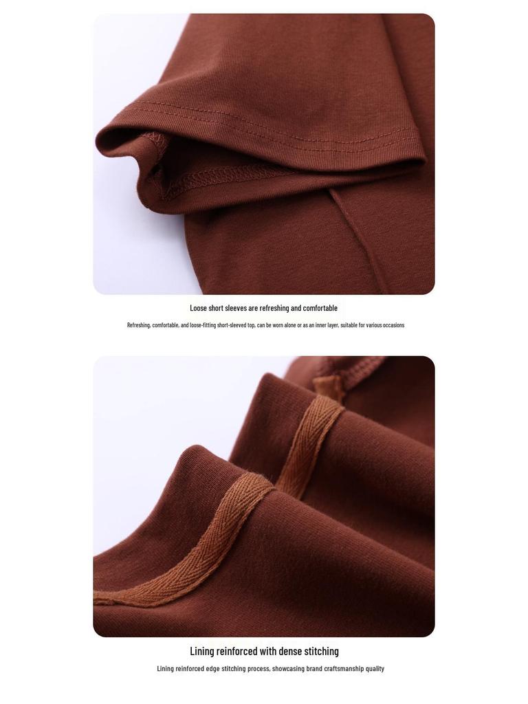 Женская футболка с V-образным вырезом в корейском стиле, с коротким рукавом, однотонная, свободного кроя, больших размеров, коллекция весна/лето