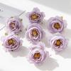 10Pcs Artificial Flowers Wedding Decoration Christmas Garland Home Room Scrapbooking Brooch Diy Gifts Candy Box Fake Silk Peony