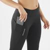 Salomon CROSS RUN 28" TIGHT WOMEN Тренировочные беговые тайтсы, LC1893400, Женские, Размер XS, Насыщенный черный