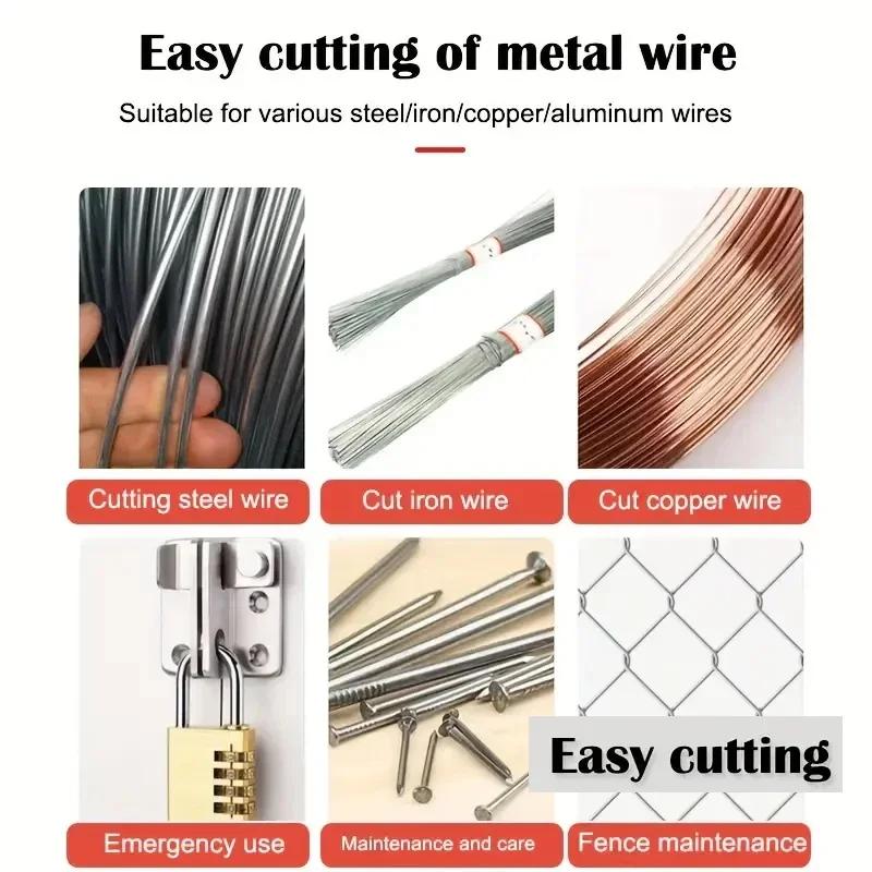 Мини болторез мультитул резак для стальной проволоки экономящий труд многофункциональный сильный резка железной проволоки проволокорез ножницы плоскогубцы