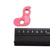 Zinc Zinc Alloy Bike Rear Derailleur Hanger Single-speed Modified Rear Shifting Rear Derailleur Tail Hook