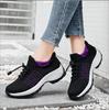 Fashion Women's Walking Shoes Fashion Sock Sneakers Mesh Breathe Comfortable Nursing Trainers Casual Platform Loafers Non-Slip Elevator