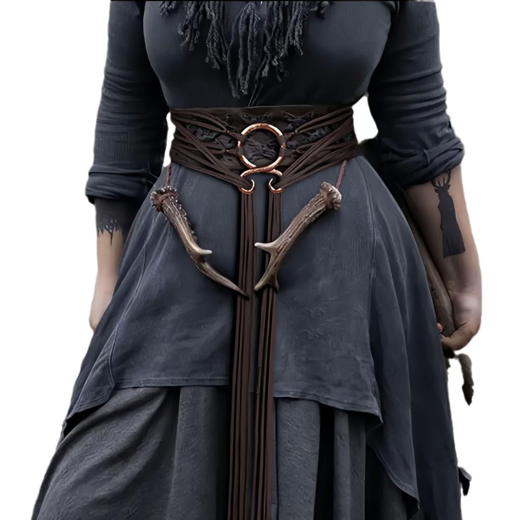 Пояс викинга Веревочная обвязка Поясной ремень Поясная печать Поясная веревка Талисман викинга Веревочная обвязка Ремень в стиле