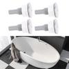 4pcs Bathtub Air Bubble Jet Nozzle PVC SPA Bathtub Straight Bubble Nozzle For Pool Accessory