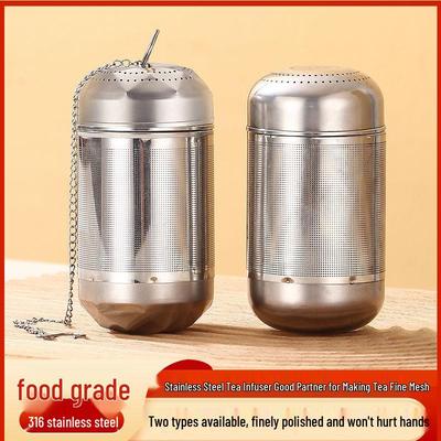 Чайник-инфузор из нержавеющей стали SUS300: Чайное ситечко, Хранение чая, Разделитель воды и Чайный фильтр.