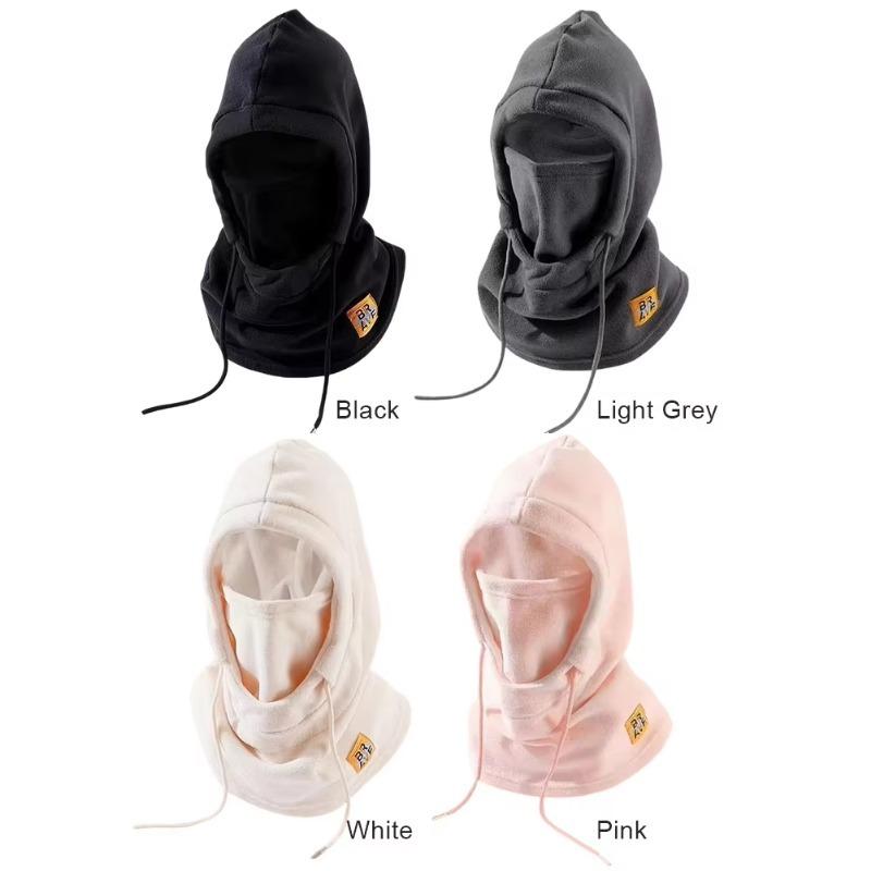 Зимняя теплая шапка с маской и манишкой 3-в-1, ветрозащитная балаклава для мужчин и женщин, шапка-маска для защиты от холода во время езды на велосипеде