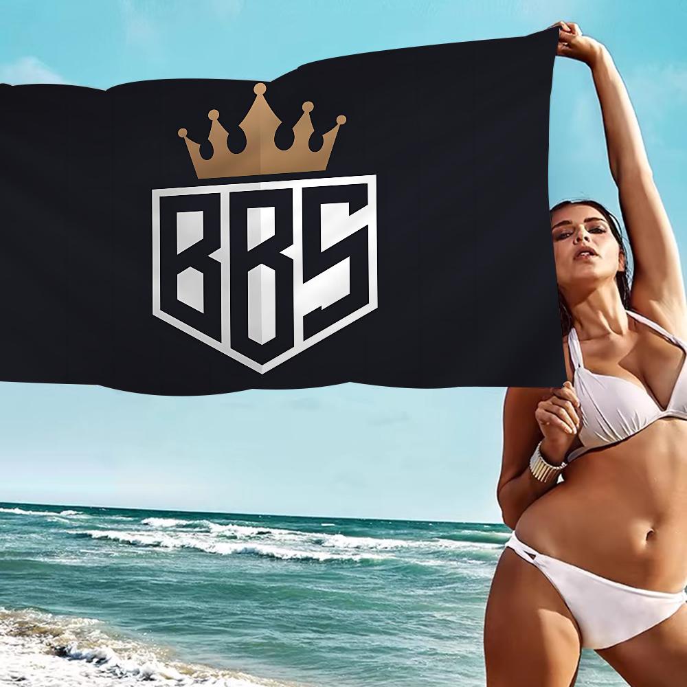 B-BBS LOGO Пляжное полотенце для детей Персонализированное банное полотенце Полотенце для бассейна Подарок на отпуск Полотенце для пикника Подарок на вечеринку