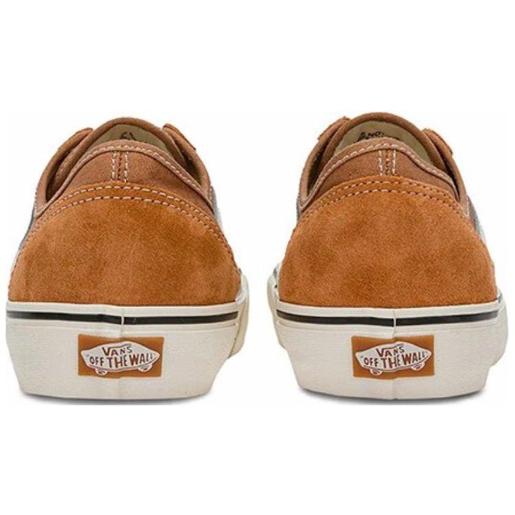 Vans Style 136 VR3 Fashion Versatile Low-Top Skate Shoes Unisex Sneakers Orange VN0A4BX9BKQ