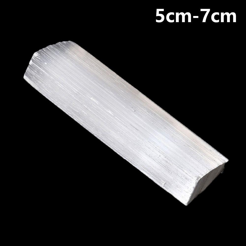 Specimen Jewelry Making White Selenite Wand Natural Gypsum Sticks Healing Stone Crystal Quartz