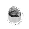 5pcs Stainless Steel Biscuit Cutter Molds With Handle Stars Shaped Cookie Cutters  Christmas