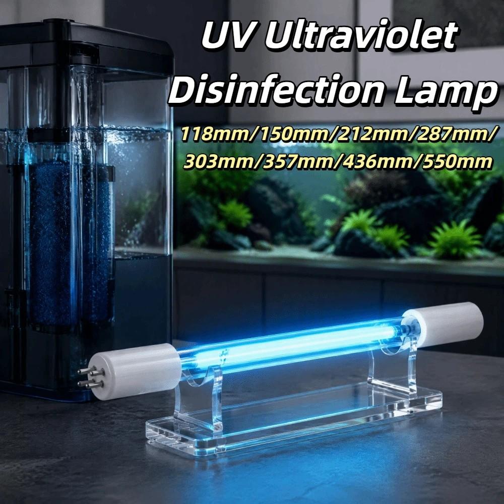 Single Ended Ultraviolet Disinfection Light Tube Anti-Algae UV Disinfection Tube  Aquarium