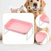 Bowl Easy to Clean Elevated Pet Feeder Raised Cat Food for Small Pets Little Dogs