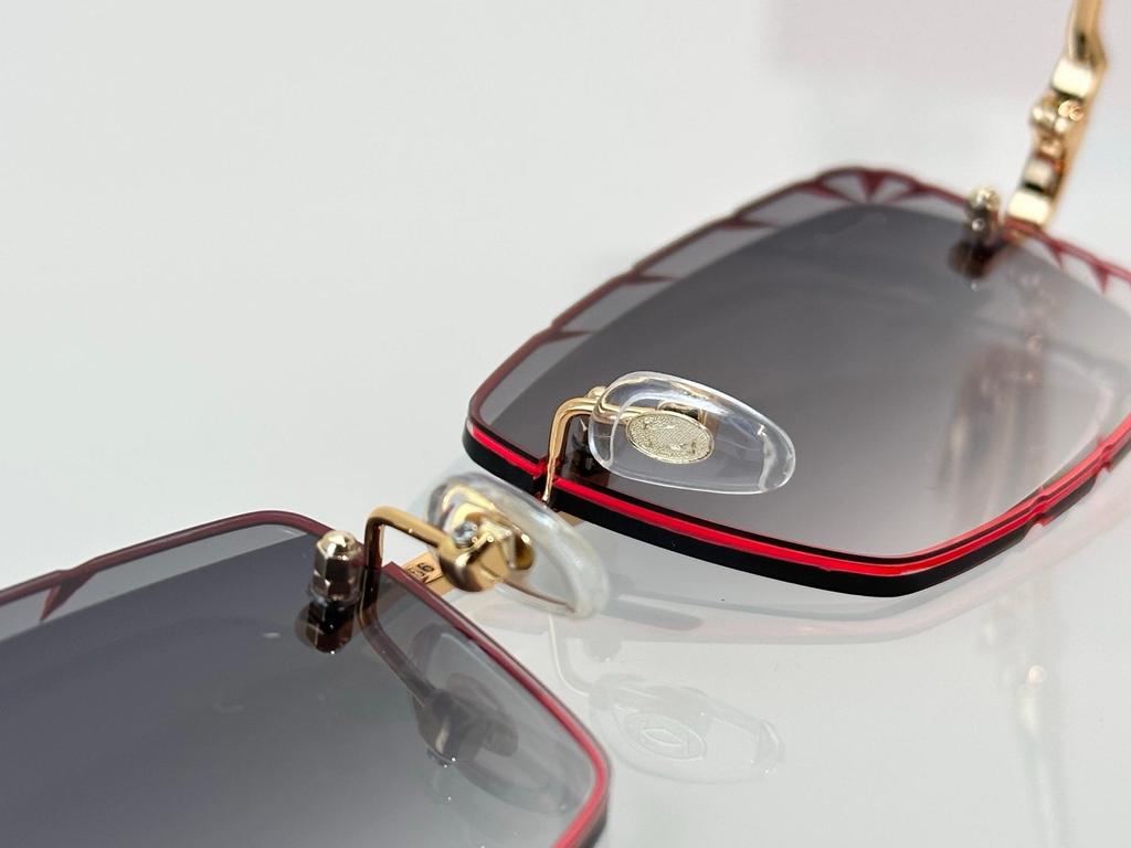 CT02507J Безрамные солнцезащитные очки с леопардовым принтом для унисекс - Модные, Универсальные, Фотохромные для вечеринок и отпусков