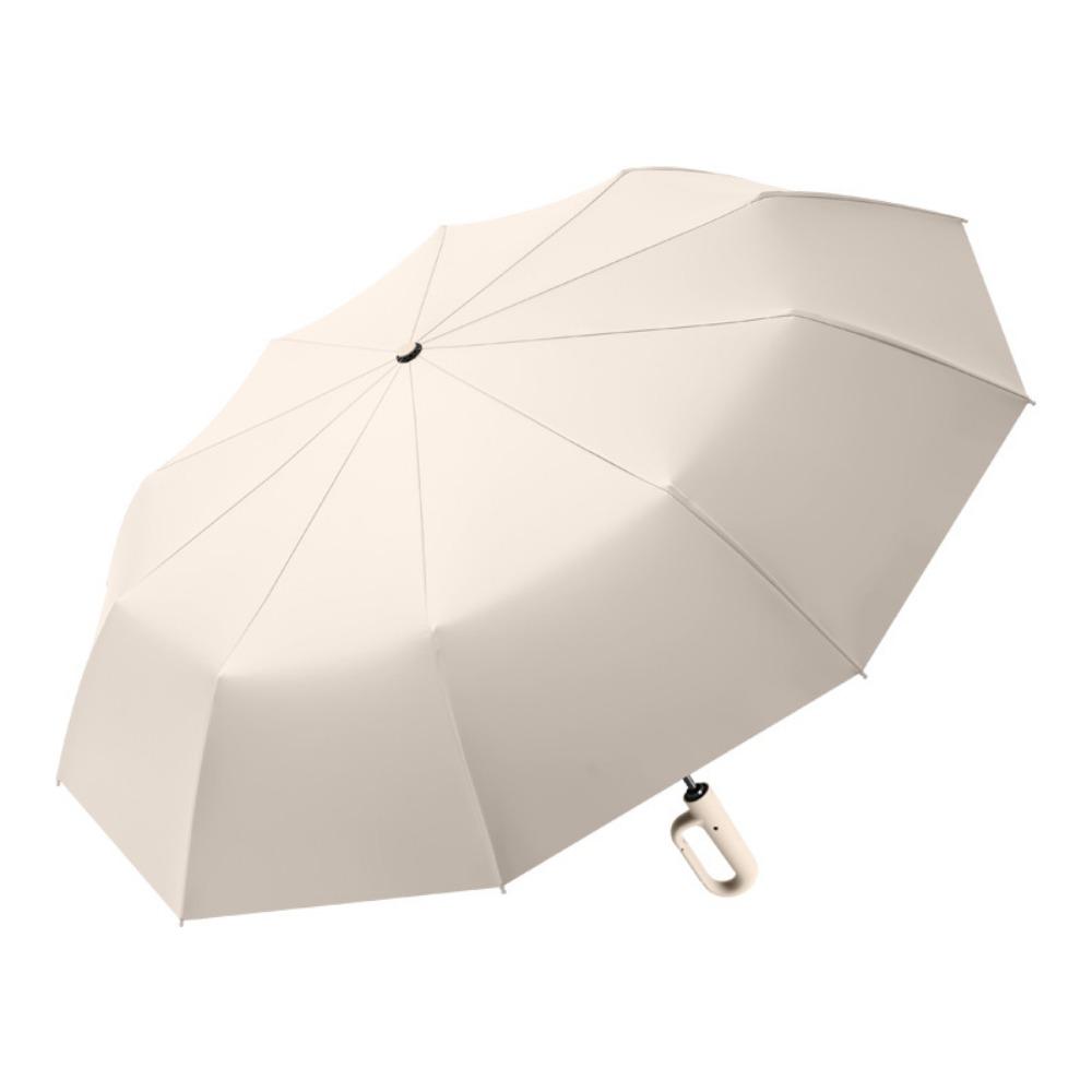 Fully Automatic Buckle Sunny and Rainy Umbrella Purpose Sunscreen UV Protection Folding Umbrella Advanced Sun Umbrella