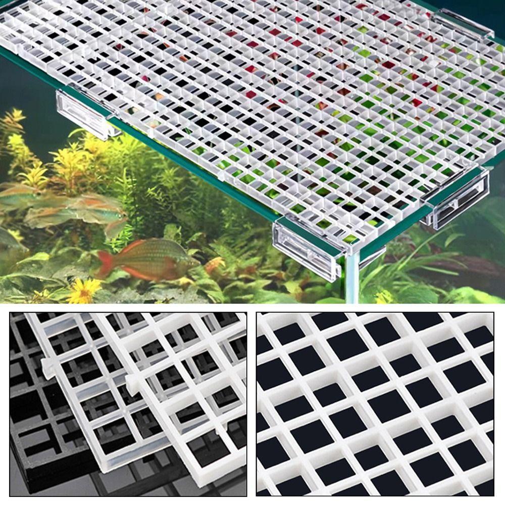 Прочная разделительная пластина для аквариума 30x15/30x30 см, съемная, соединяемая, пористая решетчатая пластина-разделитель, пластина для донного фильтра для аквариума