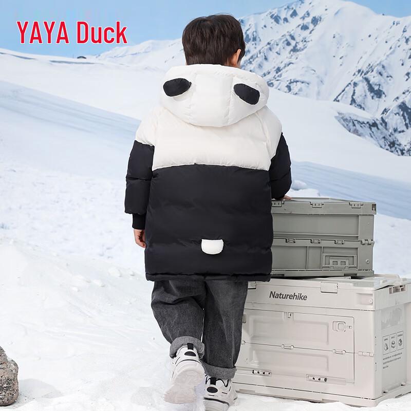 Детская пуховая куртка с капюшоном в виде милого медведя от DuckDuck
