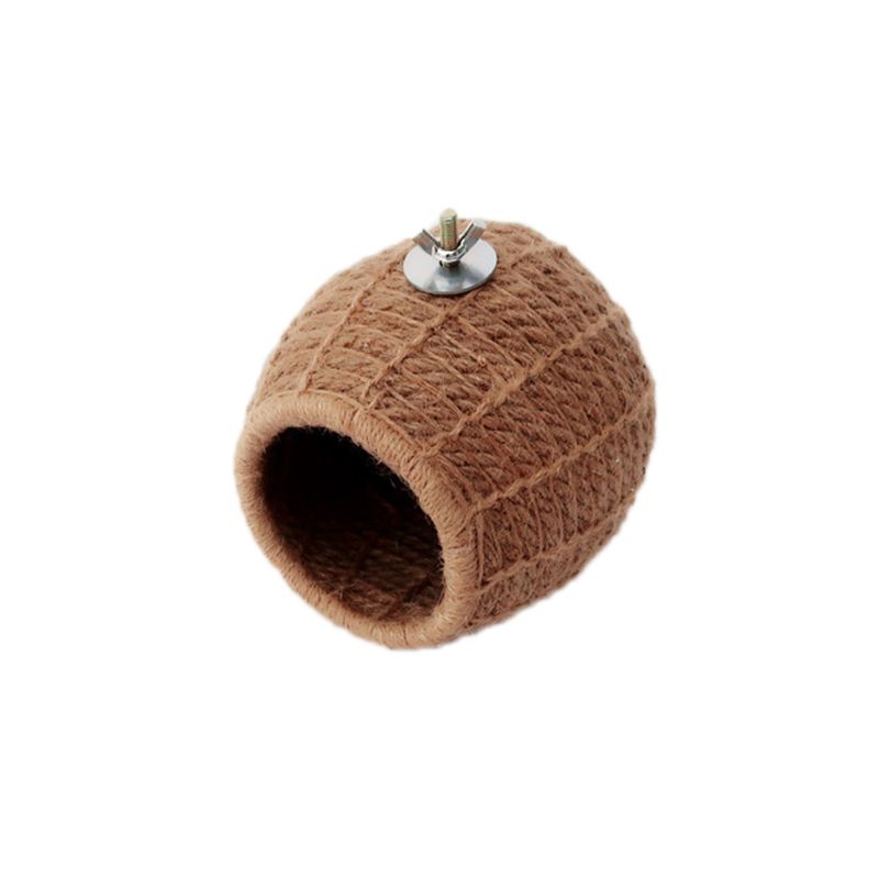 Bird Nest for Cage Handmade Hemp Rope Breeding Nests for Hatch House for Budgie Parakeet Cockatiel Lovebird Conure Canar