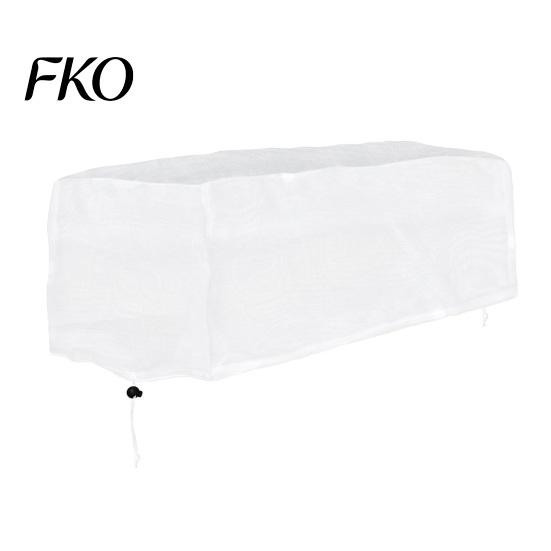 Breathable Plant Frost Cloth Garden Raised Bed Cover, Freeze Protection Adjustable Drawstring Weather-resistant Cover Rectangular with Insulated Liner