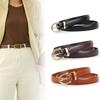 Luxury Designer Women Belt Genuine Leather Female Metal Belt Buckle Waistband 3 Colors High Quality Trend Belt Lady