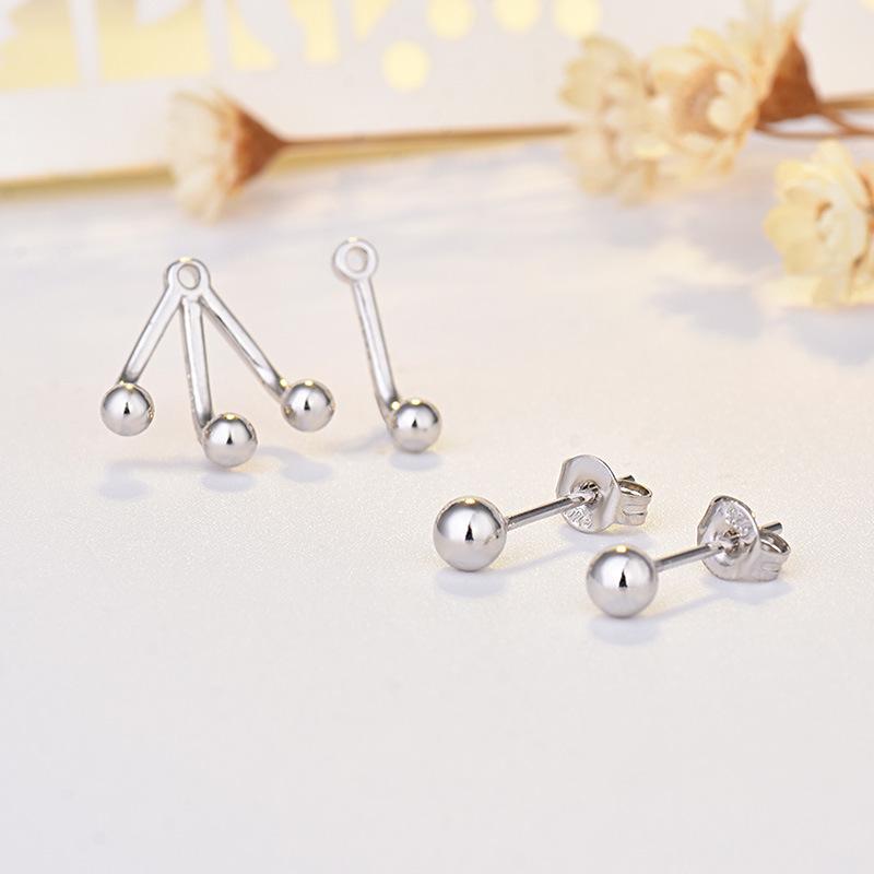 Серьги простые, маленькие, изысканные, элитные серьги в нишевом стиле