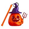 Halloween Pumpkin Lantern LED Lighted Pumpkin Light Decoration Portable Handheld Night Lamp for Halloween Party Decoration