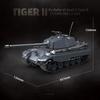 Тяжелый танк Тигр II Sd.Kfz. 182 Строительные блоки Второй мировой войны Черный тигр Гусеничная бронированная машина Игрушка-модель для мальчика 100301